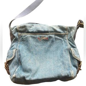 Fossil vintage denim crossbody bag